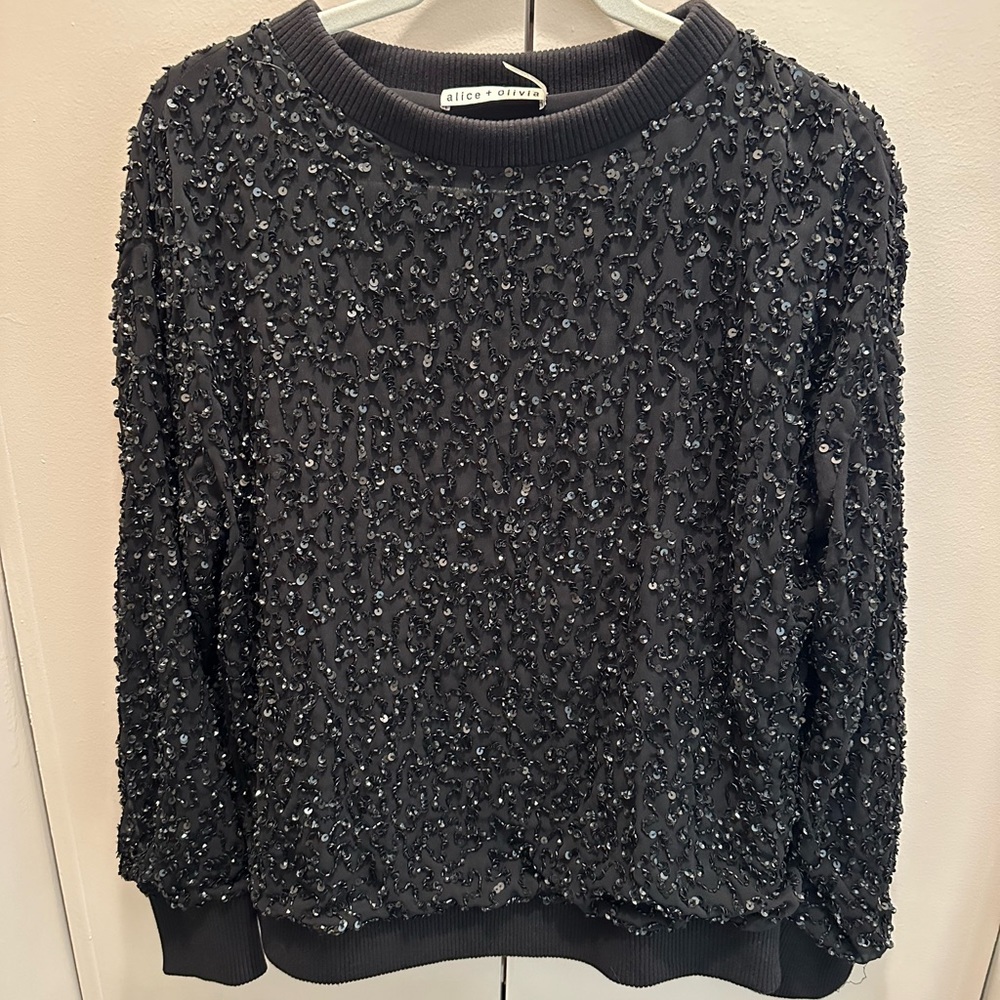 Alice + Olivia beaded top